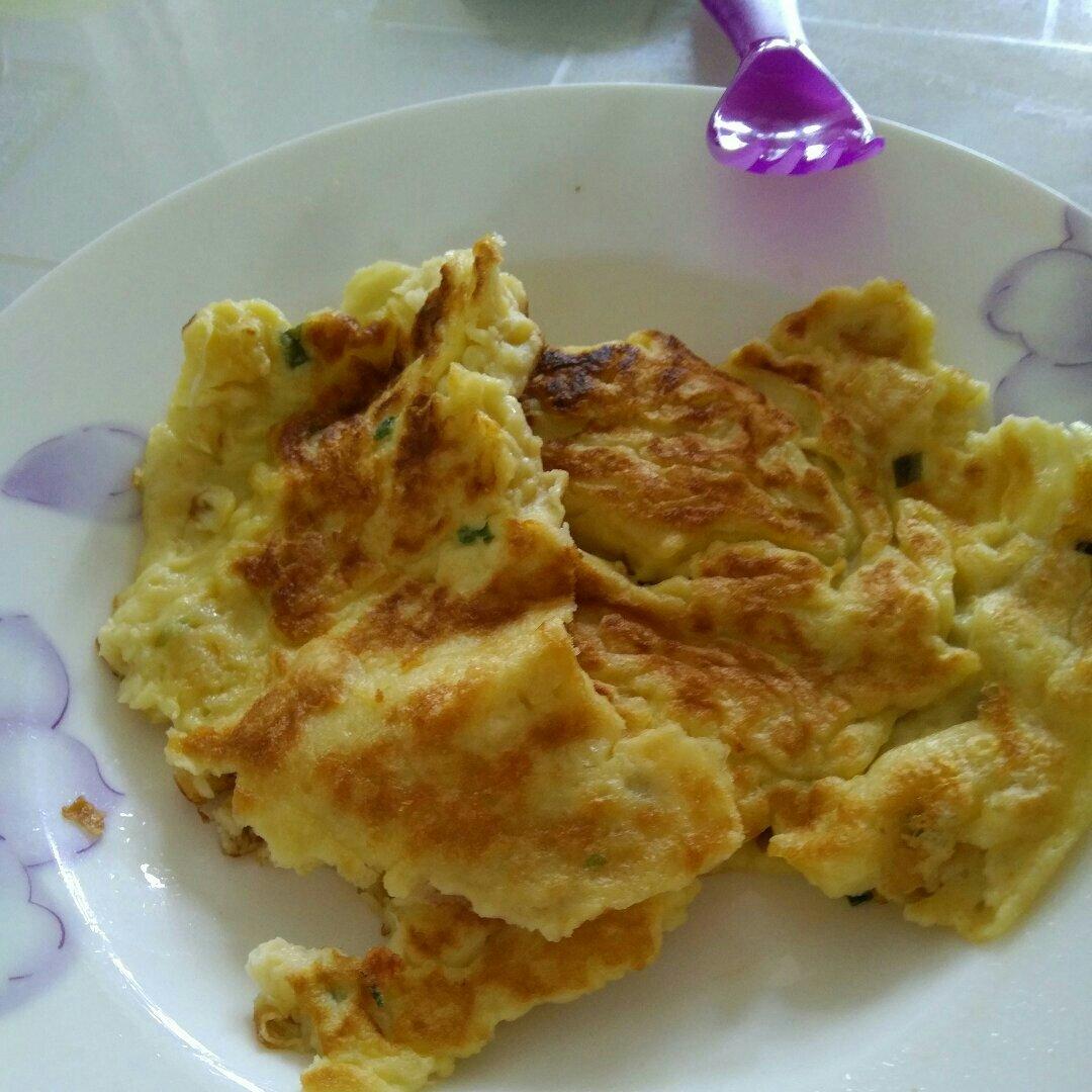 葱花鸡蛋饼