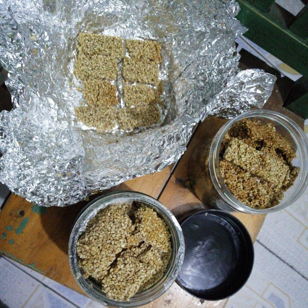 快手芝麻饼低卡零嘴（配茶佳品）