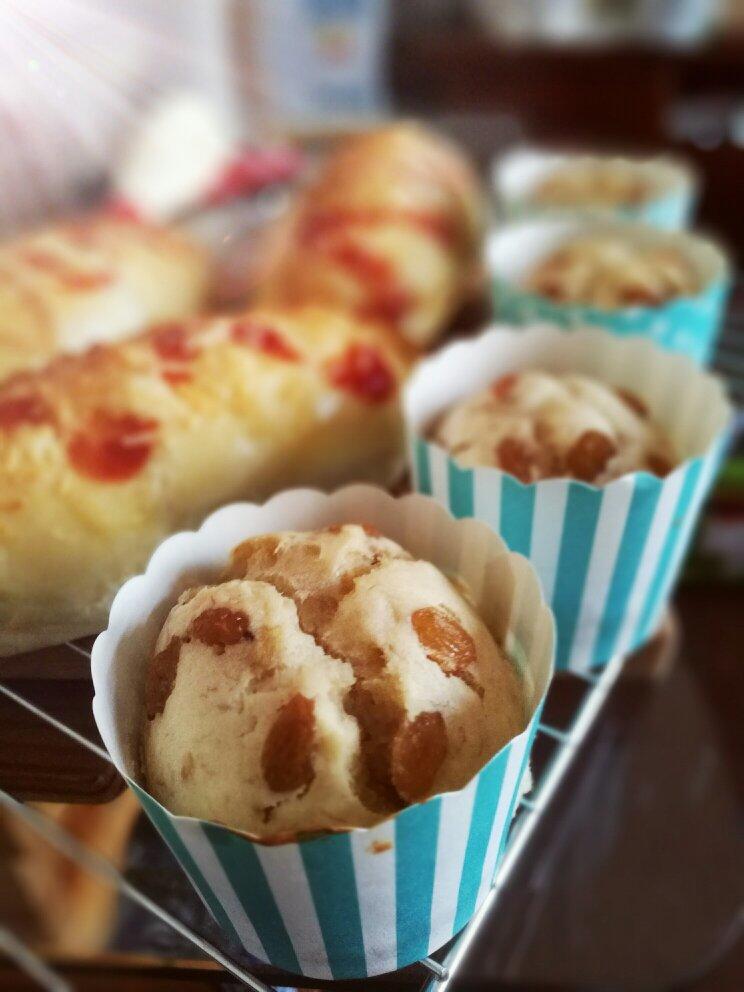 快手香蕉纸杯蛋糕