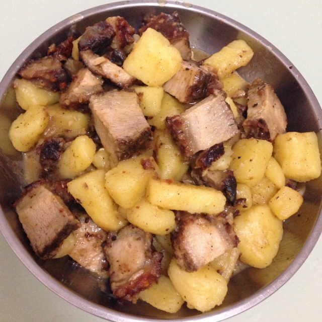 烧肉土豆