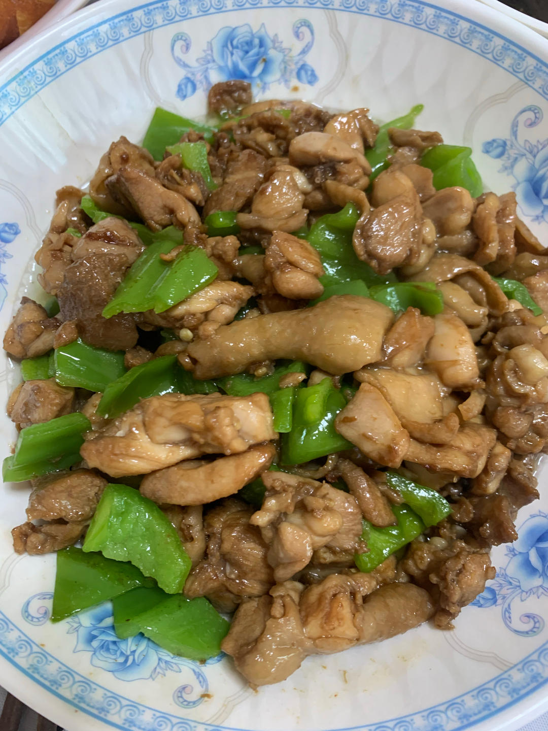 青椒炒鸡腿肉（大厨级别）