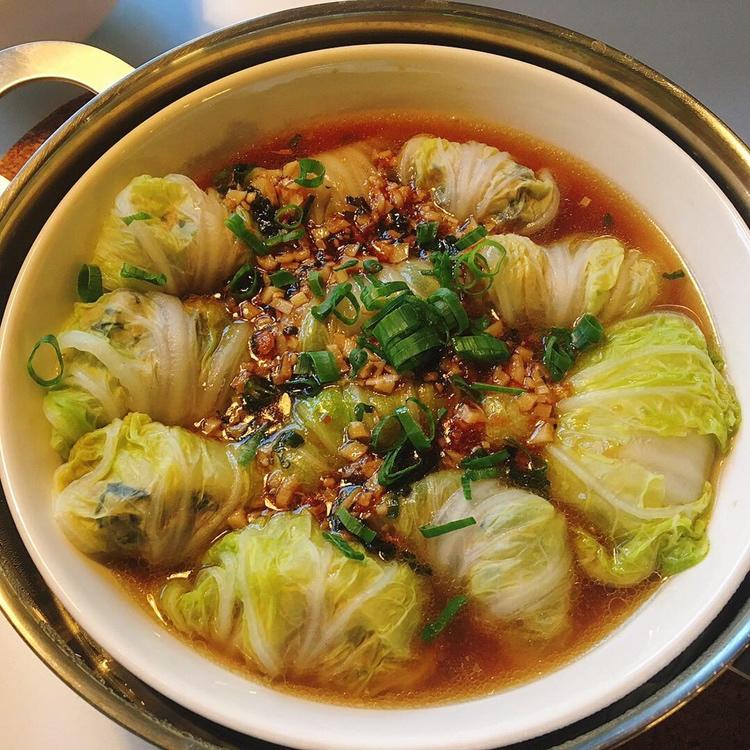 肉酿白菜卷