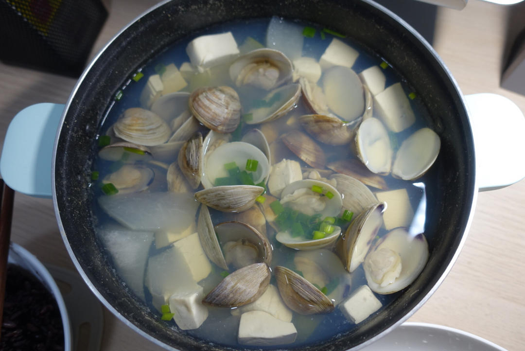 豆腐冬瓜蛤蜊汤