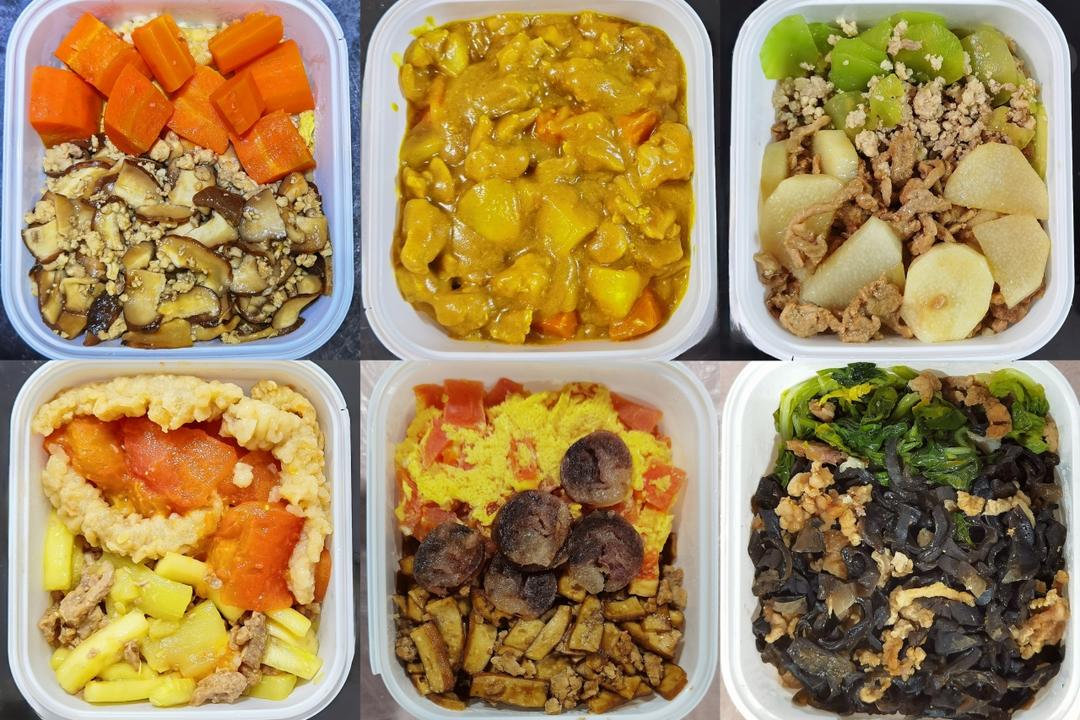 午餐吃什么（蒸菜为主）