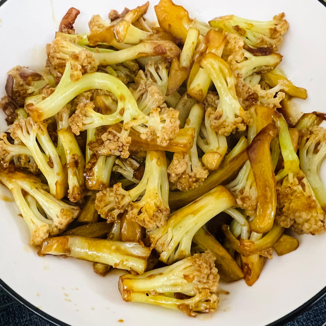 老公超级下饭的干锅花菜