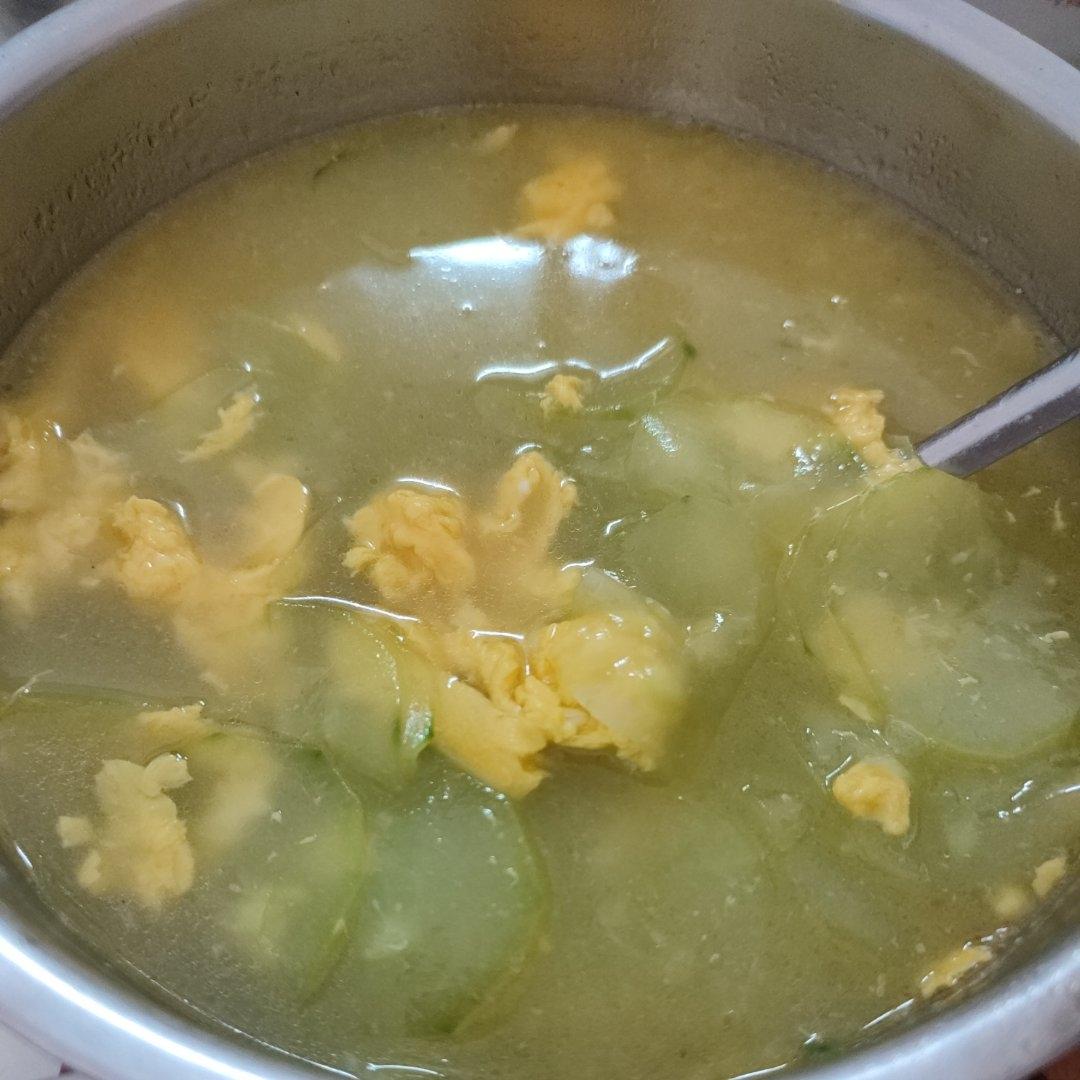 超鲜嫩好喝五分钟搞定黄瓜鸡蛋汤