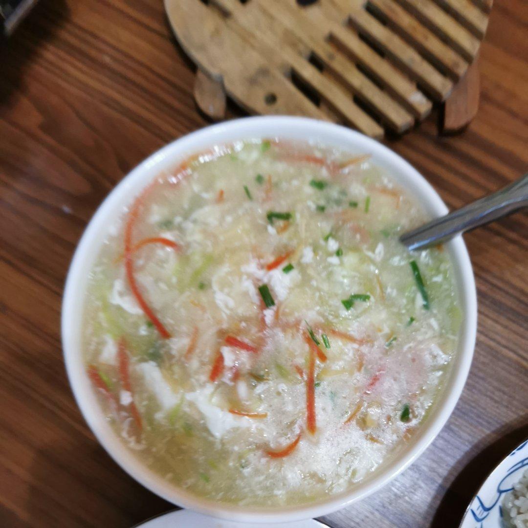 干贝青瓜羹