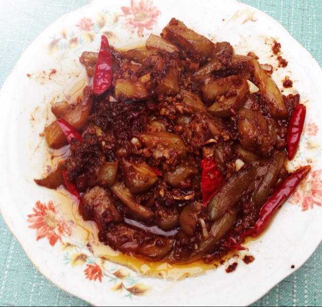 酱香肉末烧茄子