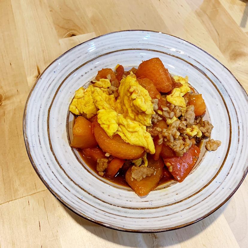 西红柿炒鸡蛋（百分百多汁）