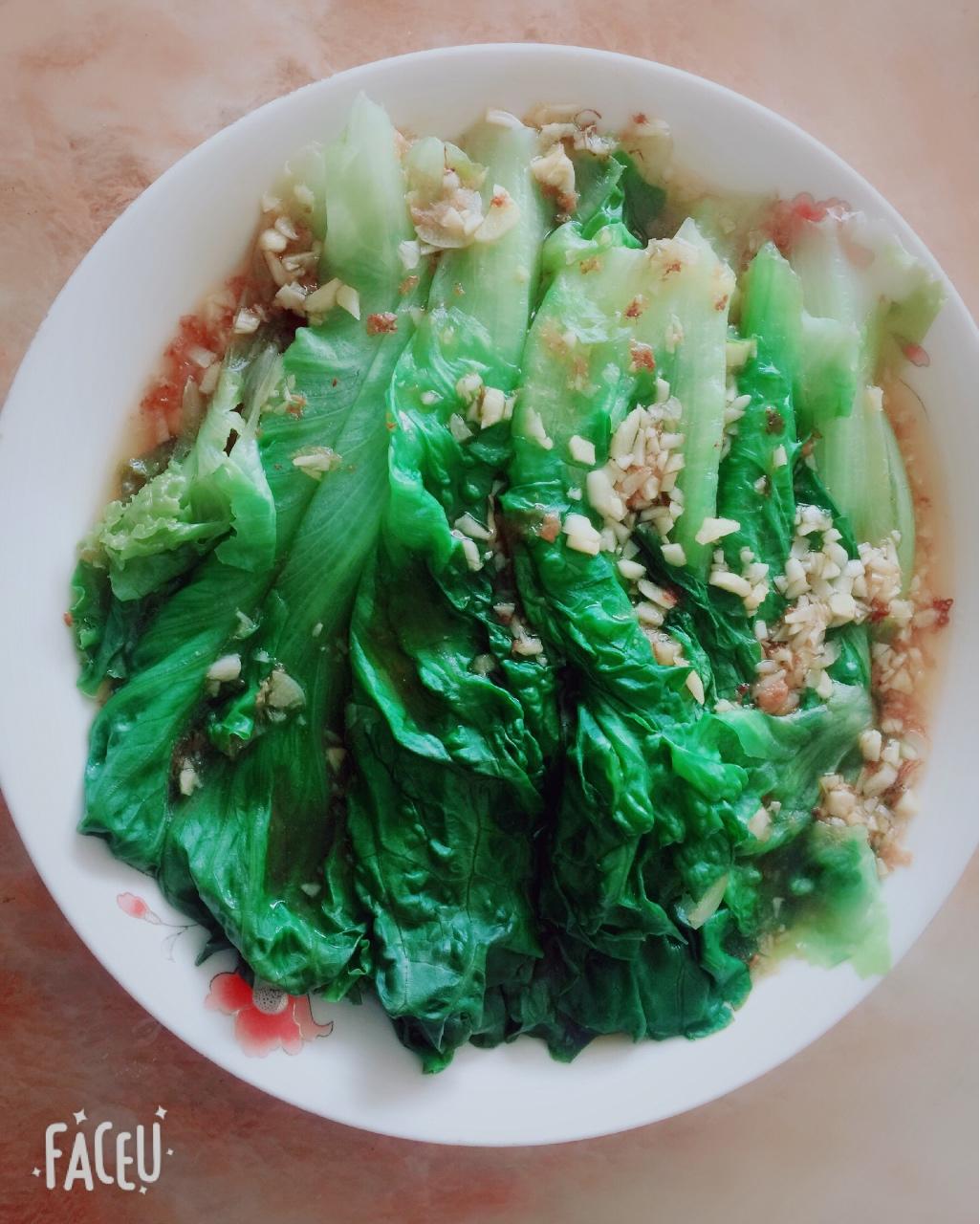 家常菜 蚝油生菜