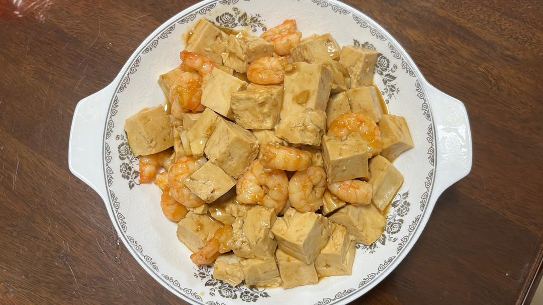 虾仁豆腐