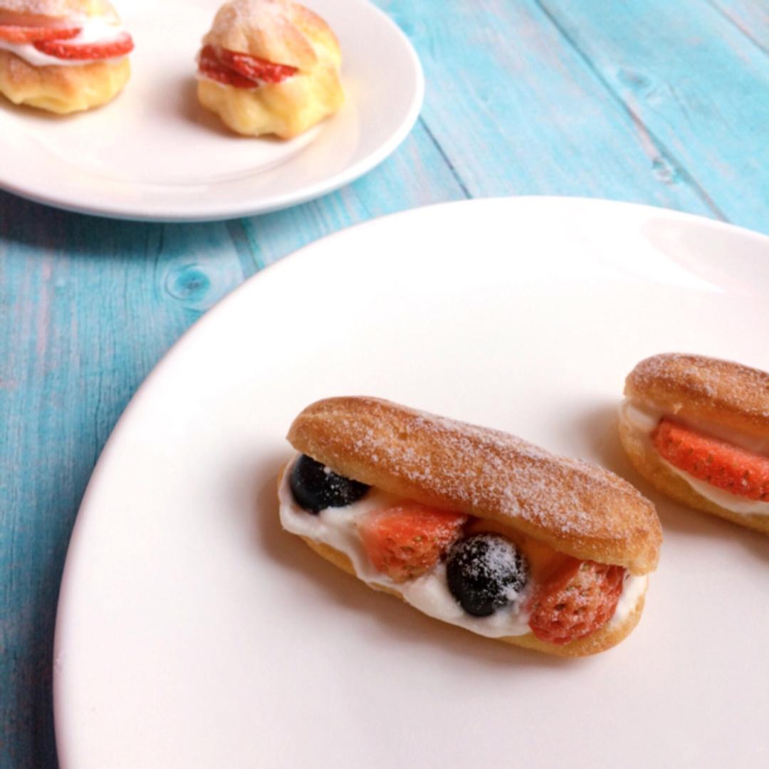 人见人爱的奶油闪电泡芙 | 附成功制作的三大要素