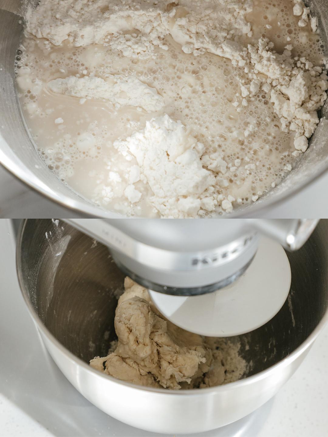 纯奶手撕吐司的做法 步骤1