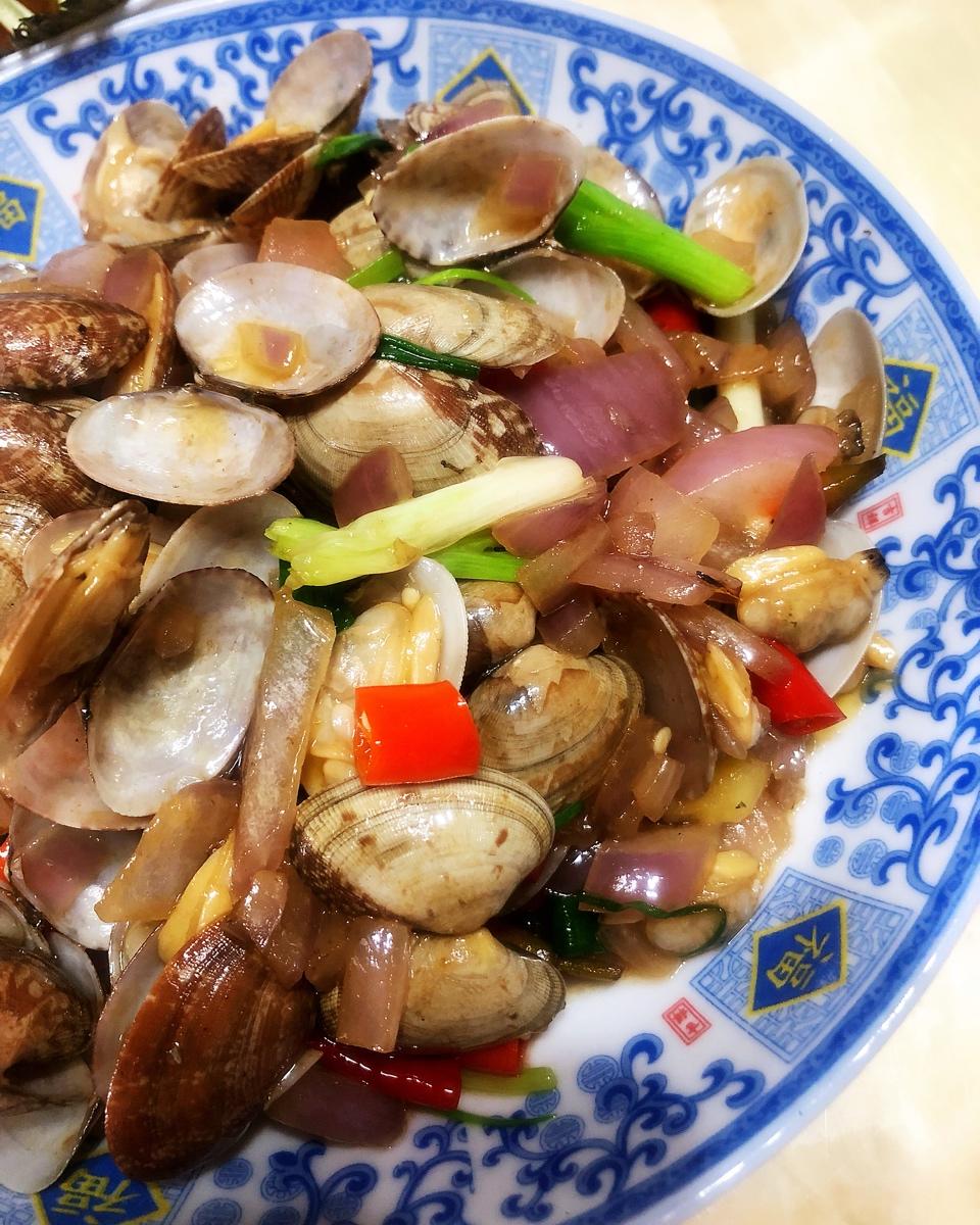 辣炒花甲
