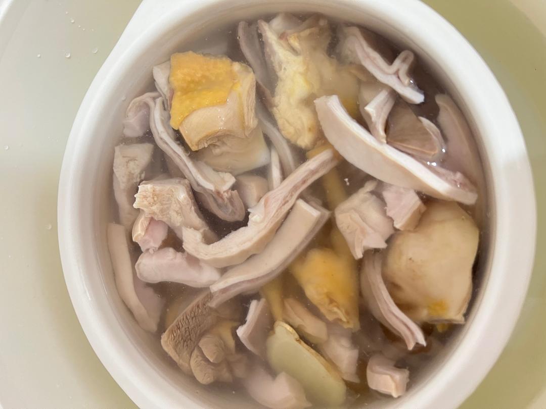 第一次的猪肚鸡的做法