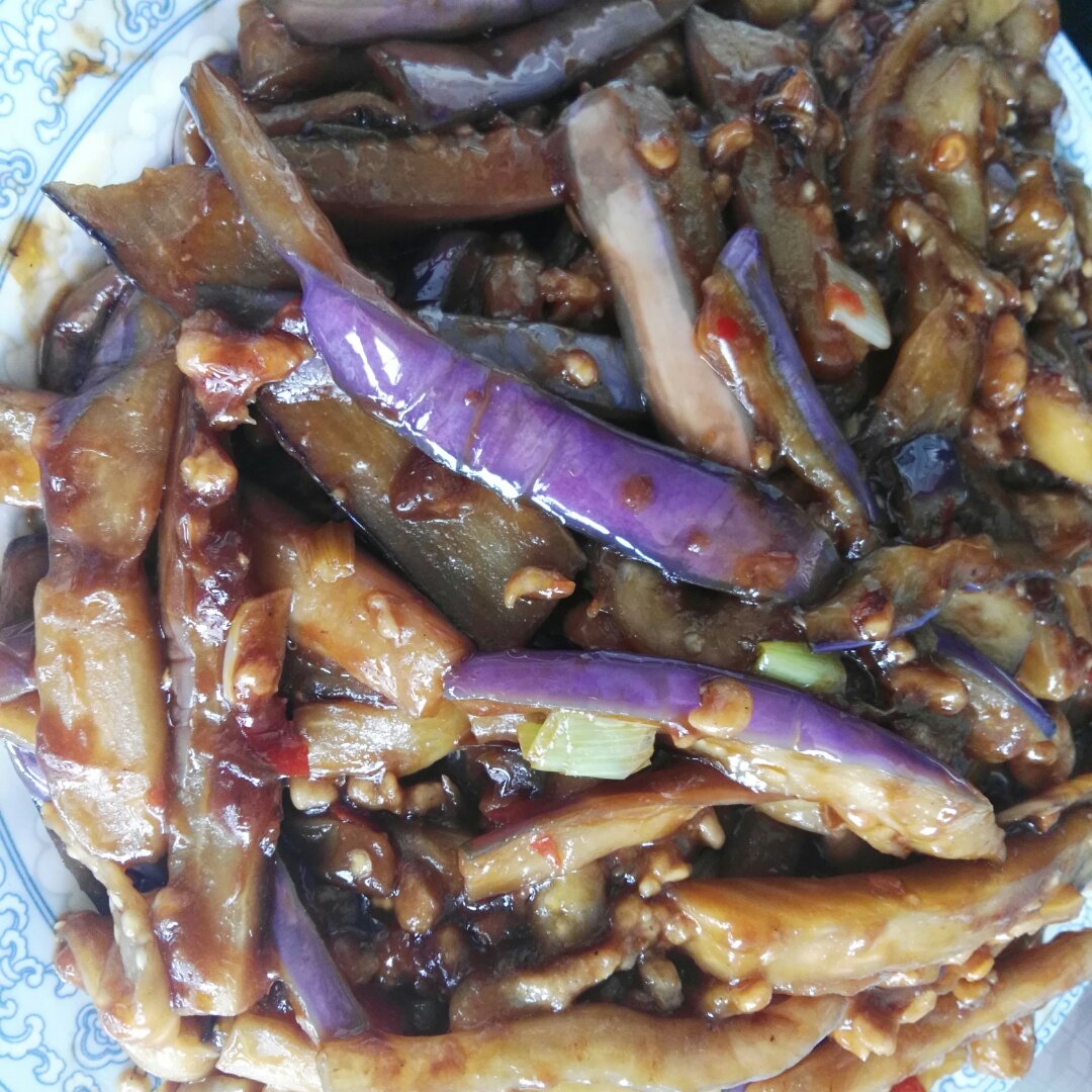 红烧肉沫茄子