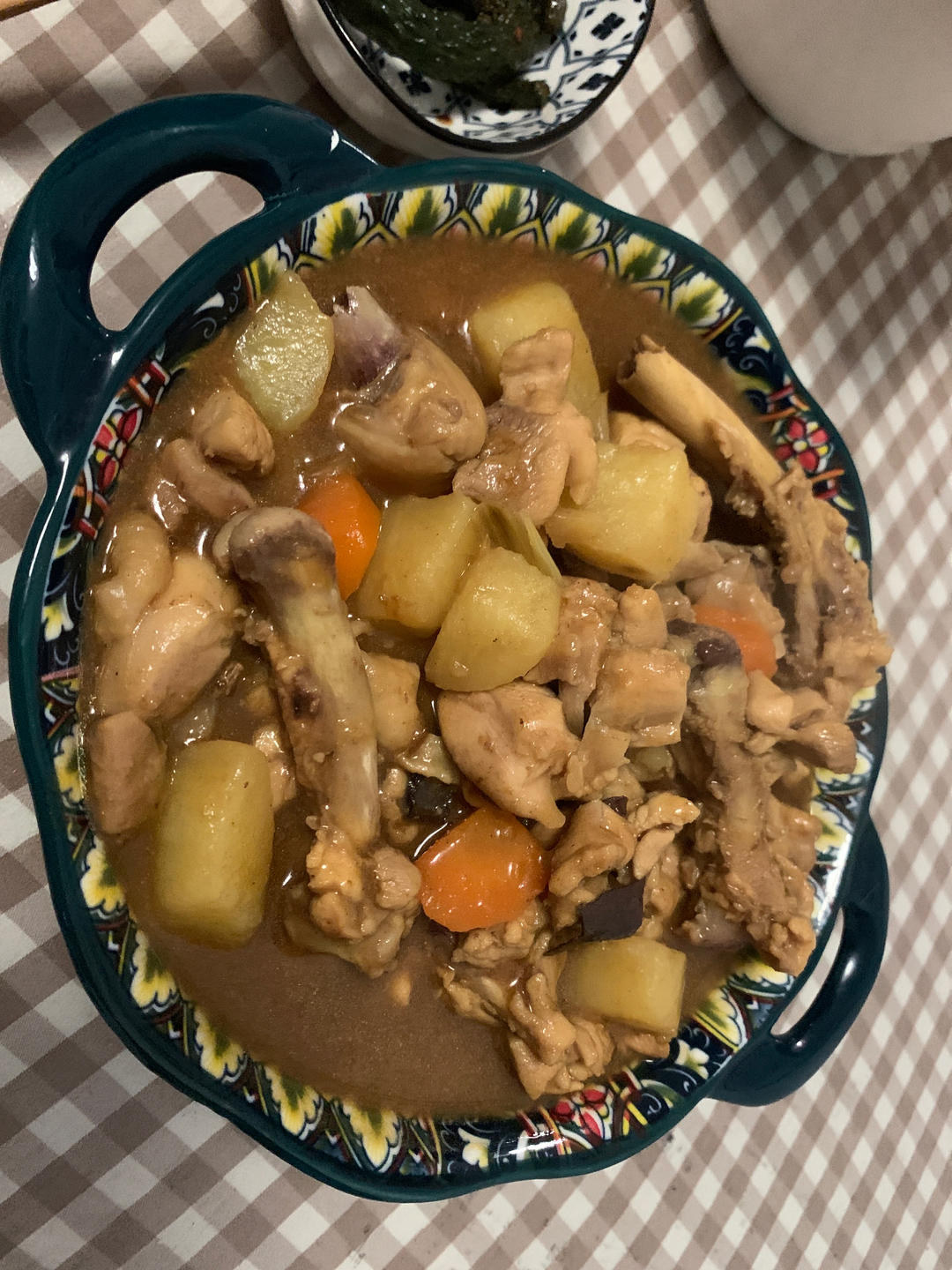 晚饭不费时☞咖喱鸡肉土豆