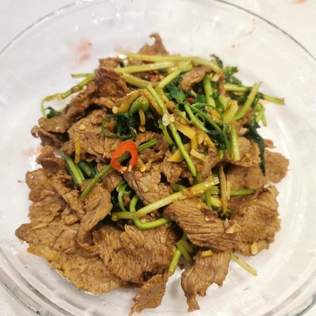 香菜牛肉