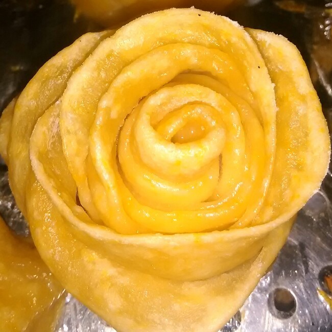 黄玫瑰馒头