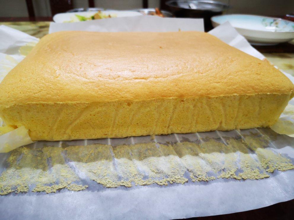 古早味蛋糕....烫面水浴法