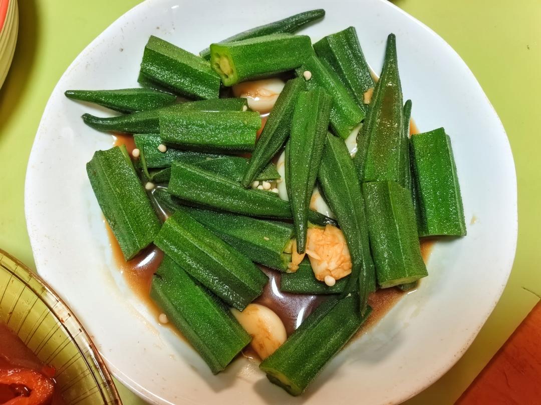 蒜蓉秋葵