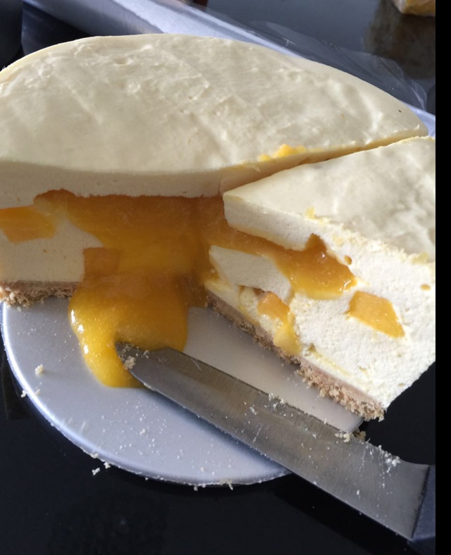 《Tinrry下午茶》教你做芒果流心慕斯（6寸配方）