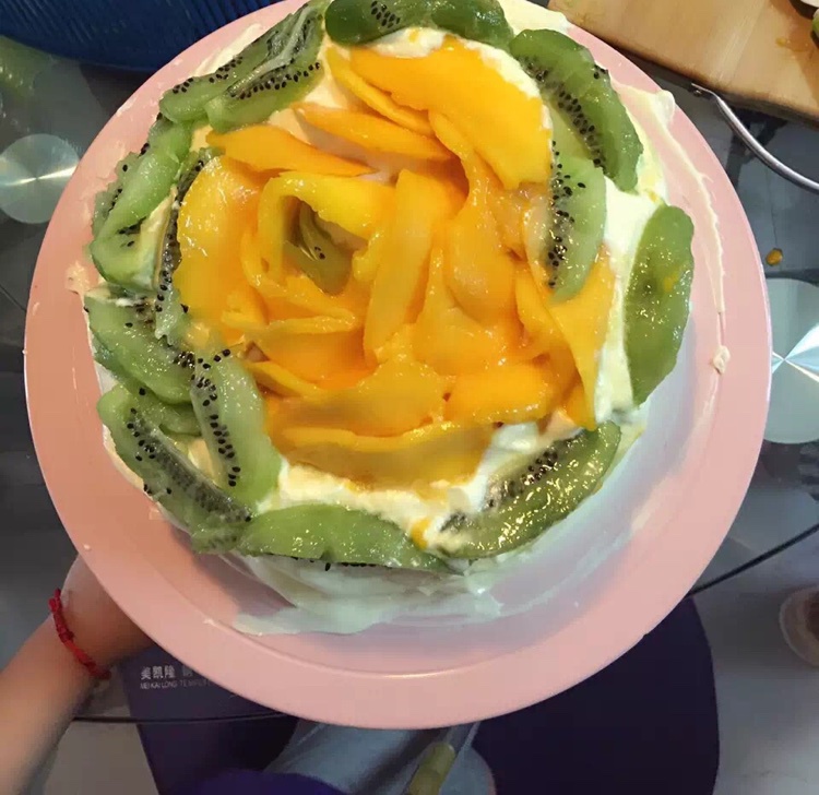 详细的裱花教程--彩虹蛋糕