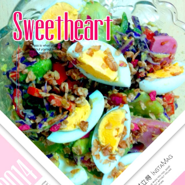 完美沙拉公式~How to build the perfect salad