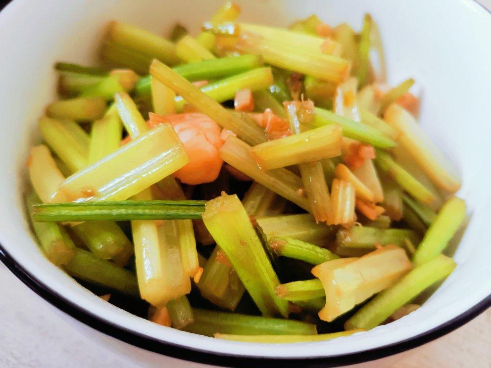 芹菜炒虾仁