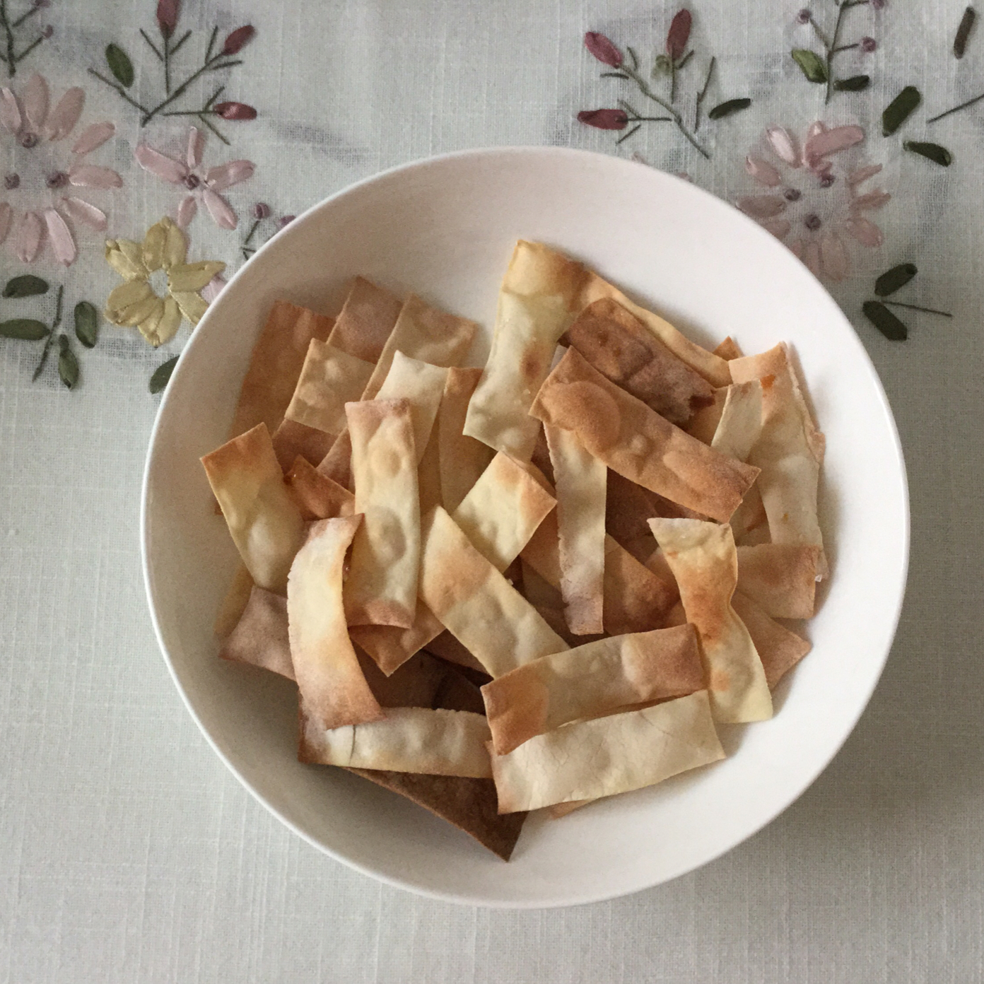 砂糖烤馄饨皮