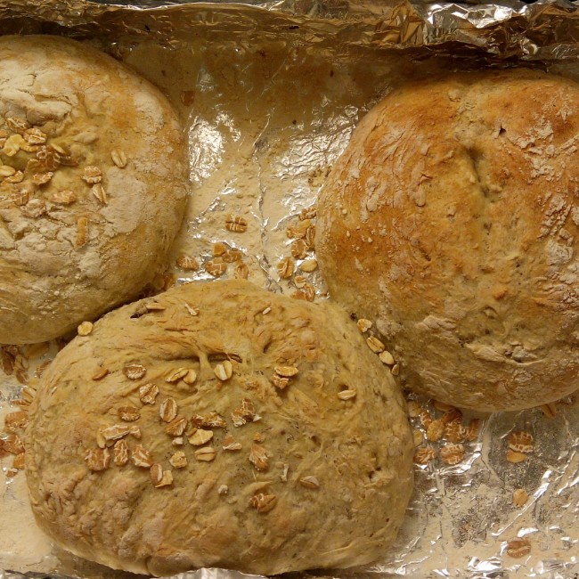 免揉香蕉乡村面包【藤田千秋】