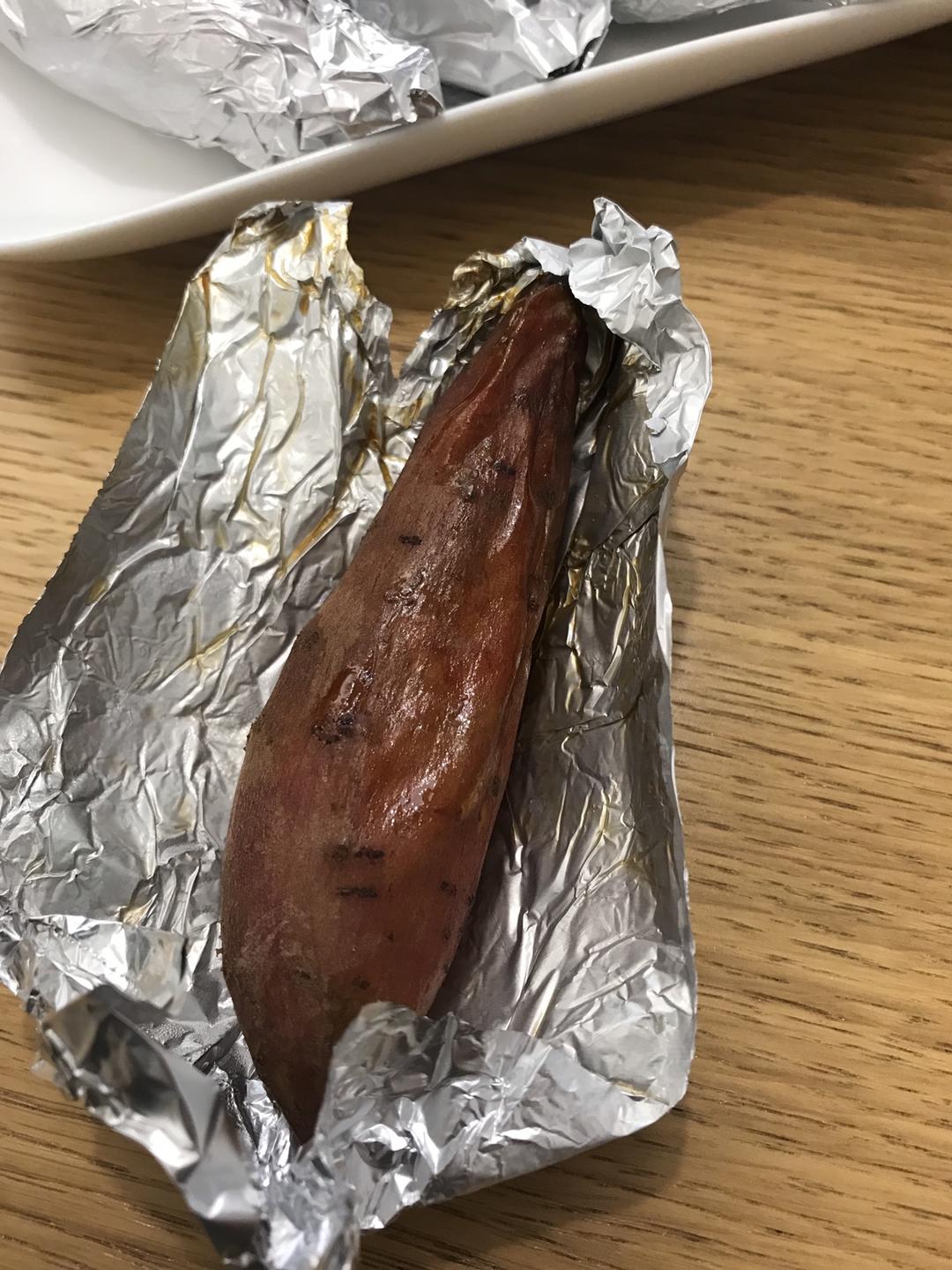 水波炉pk烤箱烤红薯的做法步骤图 瑞蓝月 下厨房