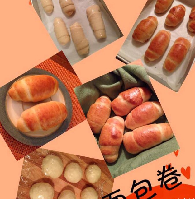 黄油面包卷