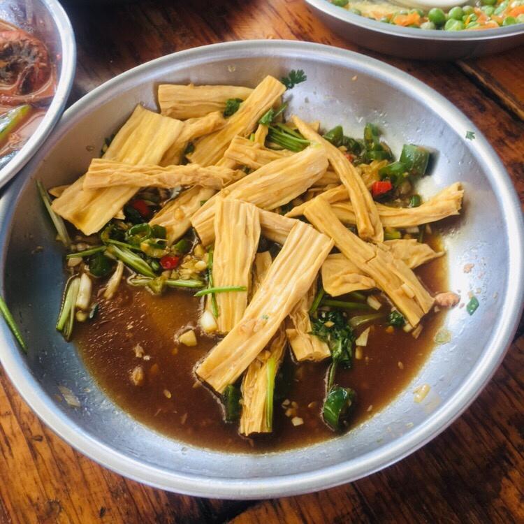 凉拌腐竹