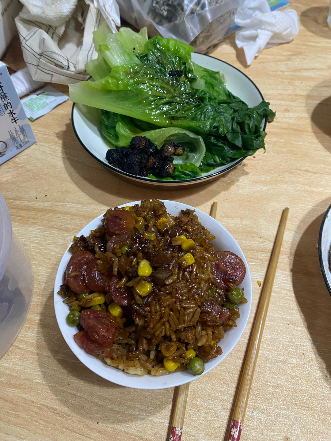 一点不输饭店的白灼罗马生菜
