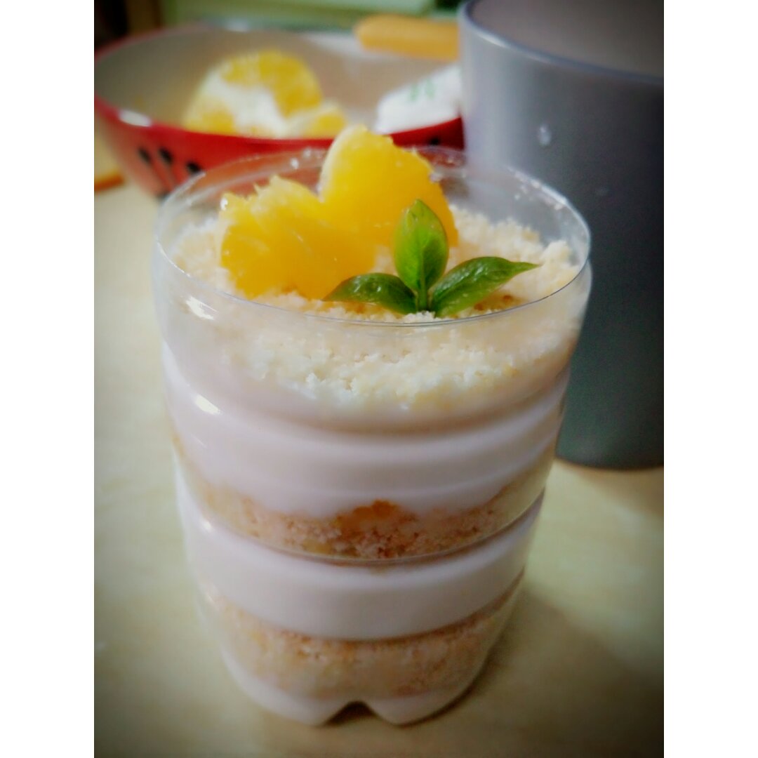 九599做的木糠酸奶布丁