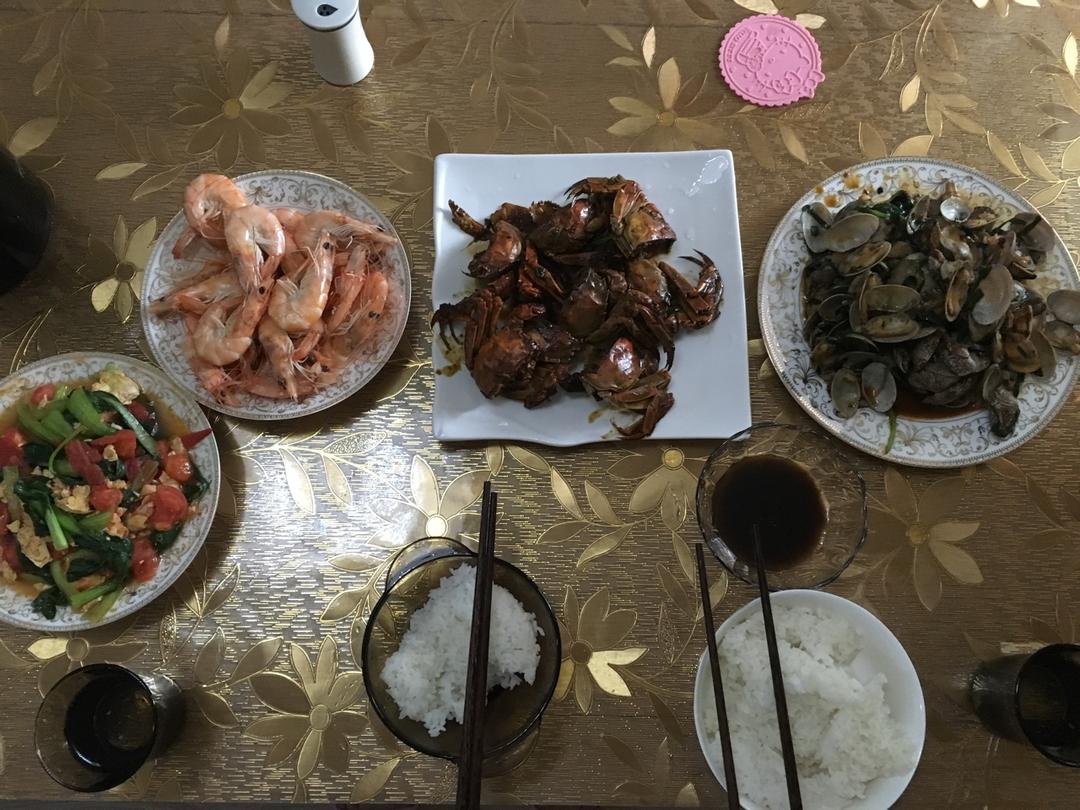 堂妈教你做酱爆螃蟹