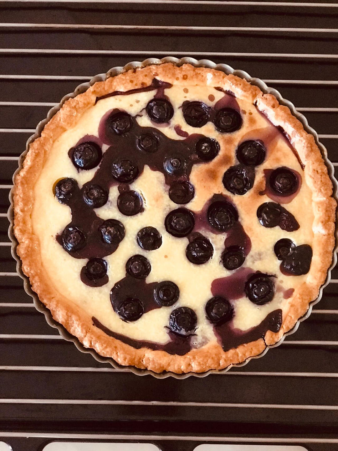 法式乳酪蓝莓派