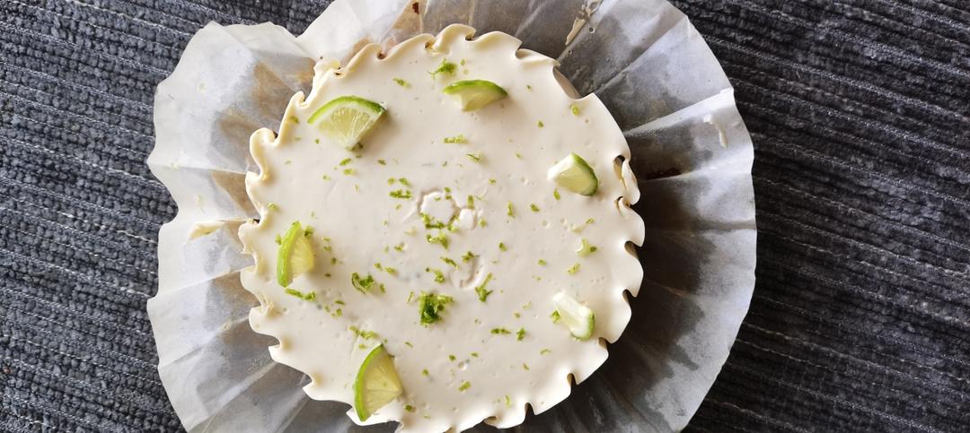 青柠伯爵红茶巴斯克芝士蛋糕！双重体验！