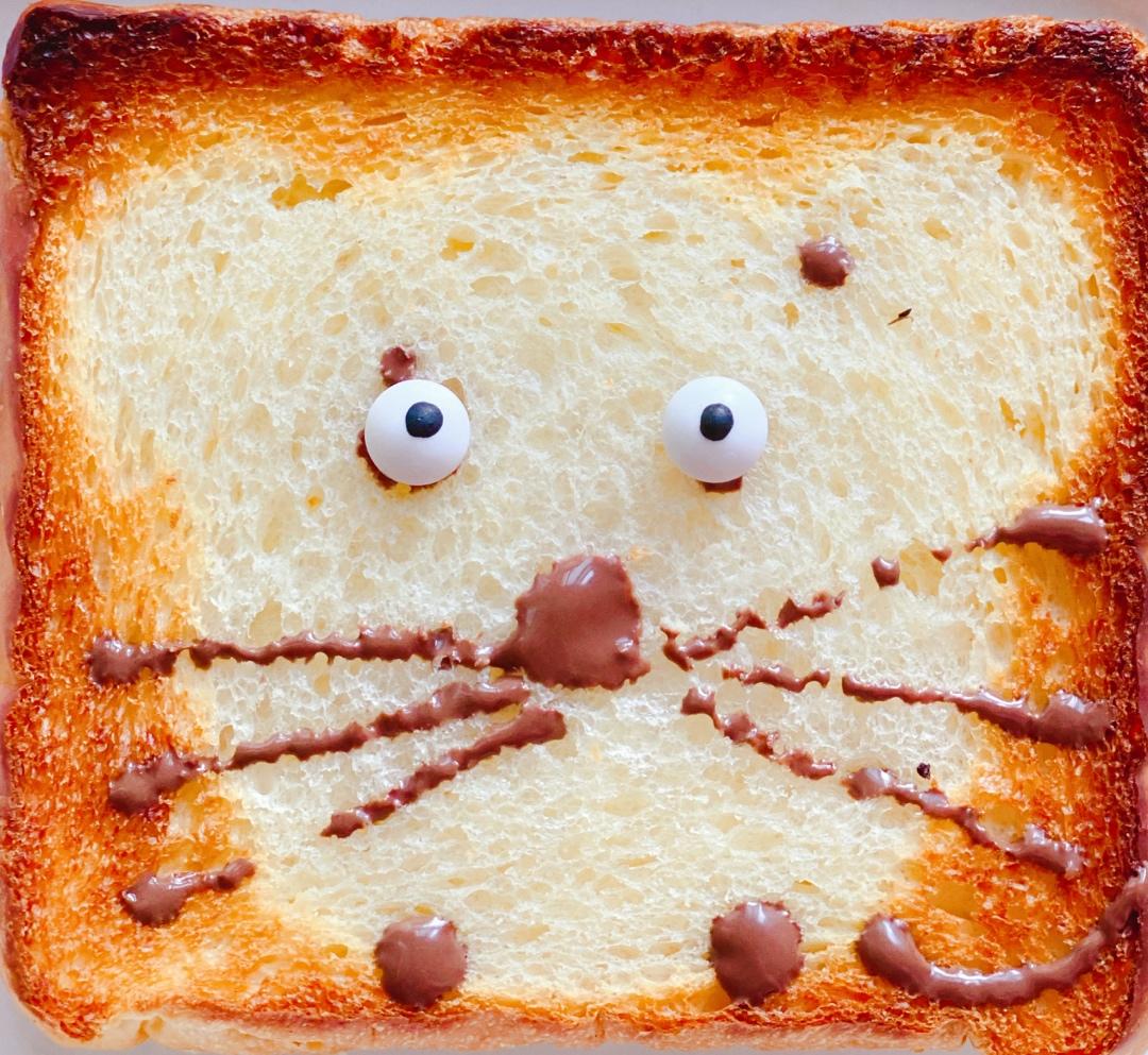 可爱到犯规的手绘烤吐司🍞巨简单❗️孩子最爱❗️