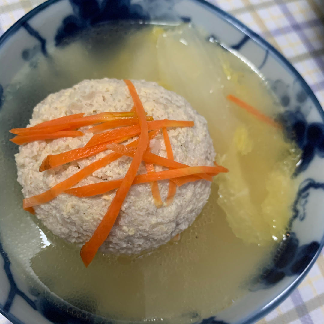 淮扬名典-清炖狮子头