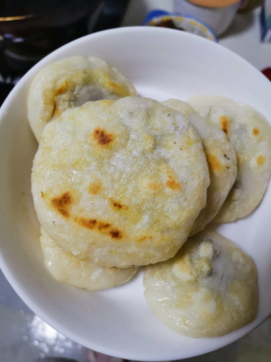 糯米红豆饼