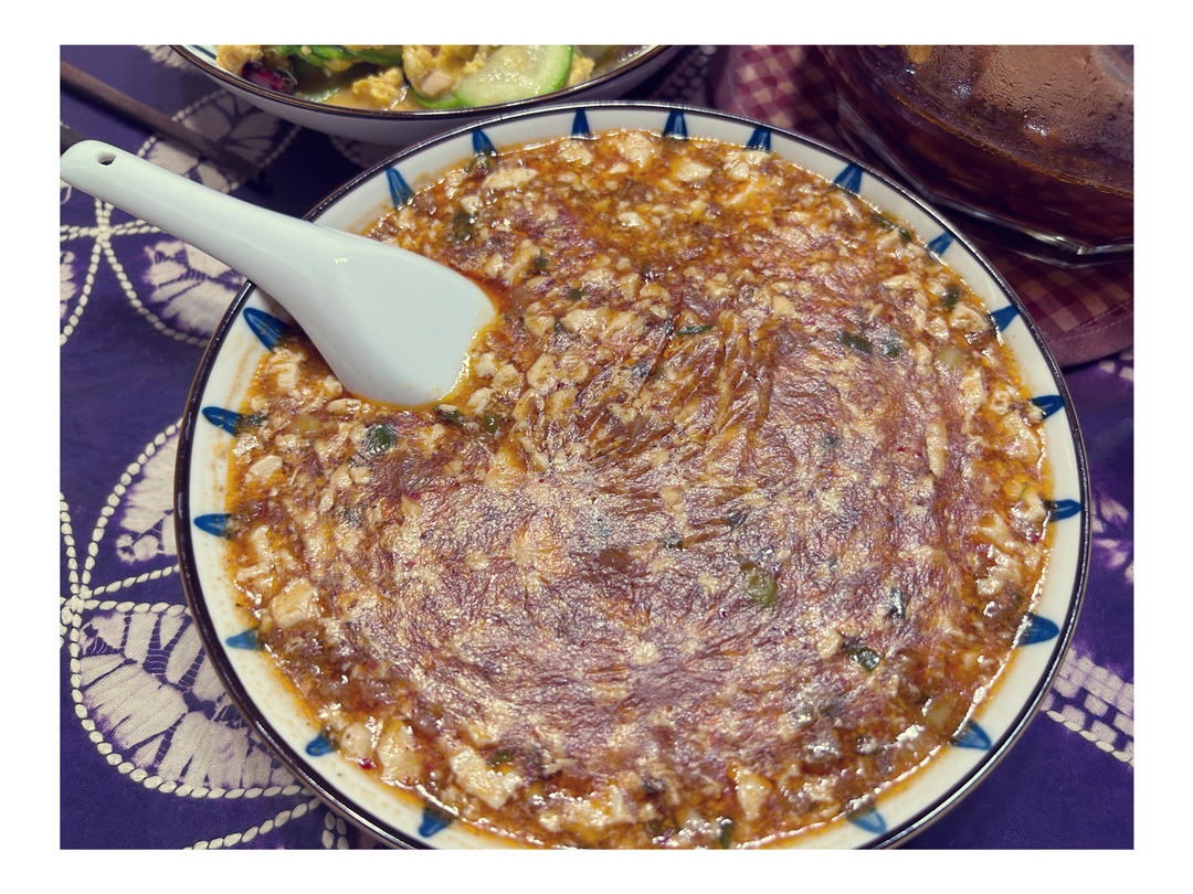 肉末嫩豆腐｜嫩滑口感爽口！这道快手菜超级下饭！！（减脂少油版）