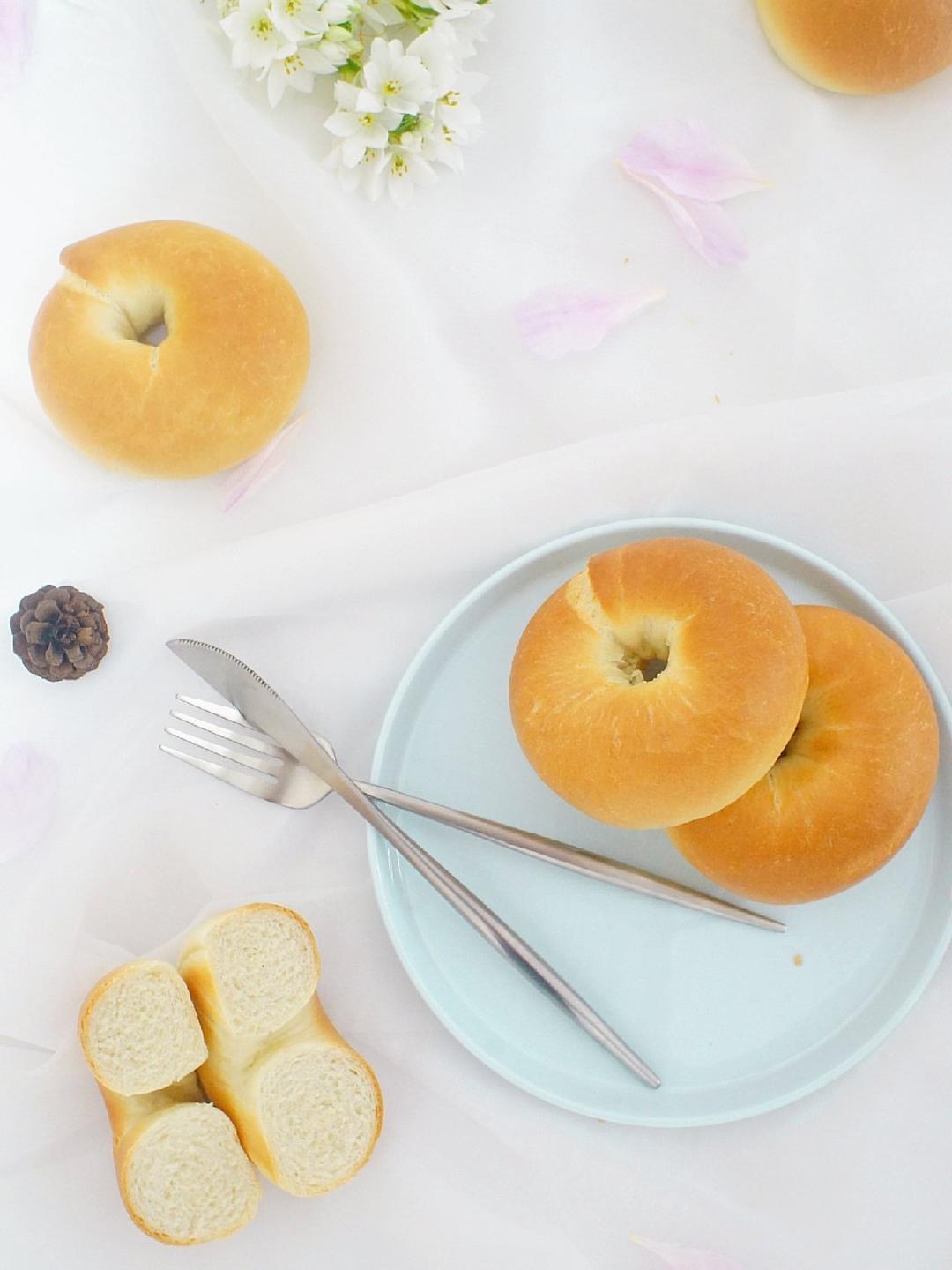 椰子油全麦贝果--北鼎烤箱食谱