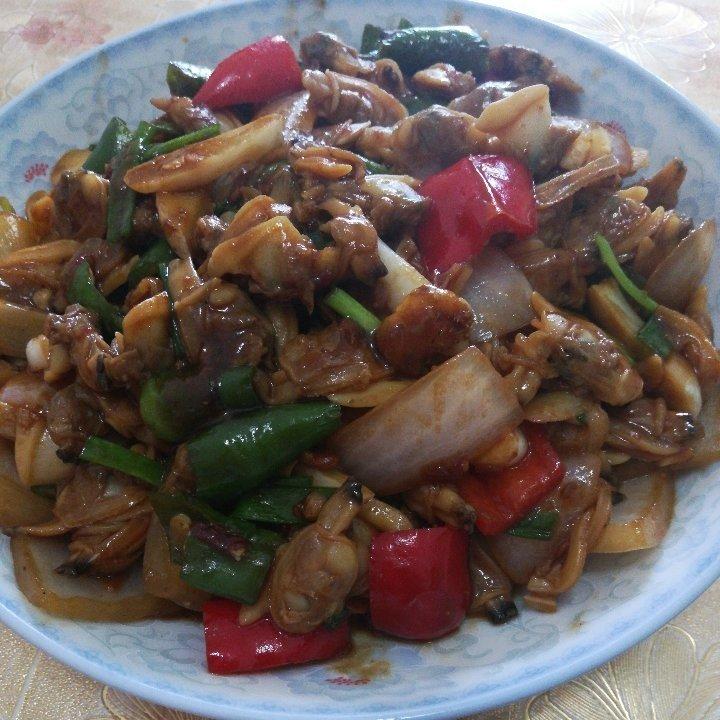 爆炒花甲（孕妇可吃）