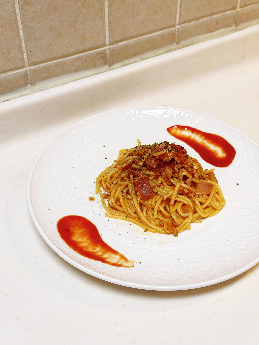 番茄肉酱意面
