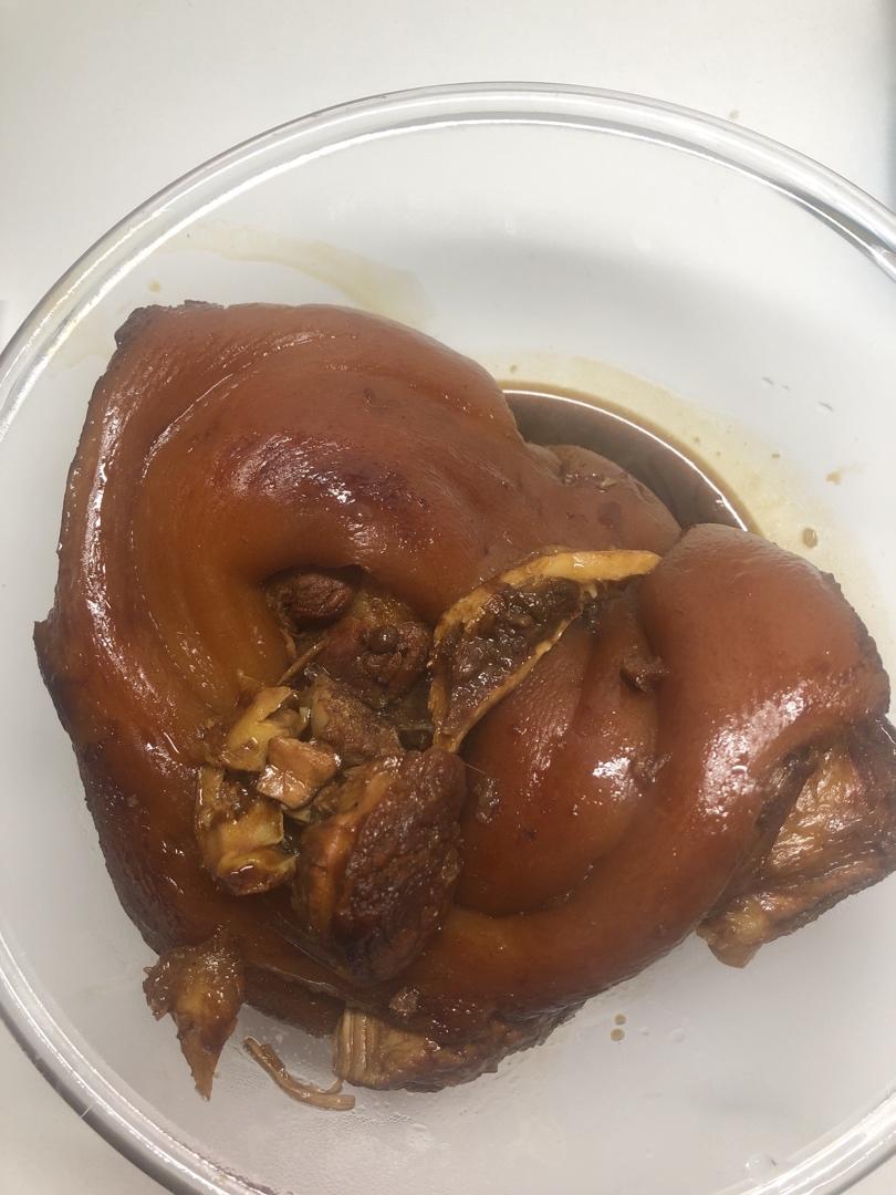 老丁的私房菜－家常红烧肘子