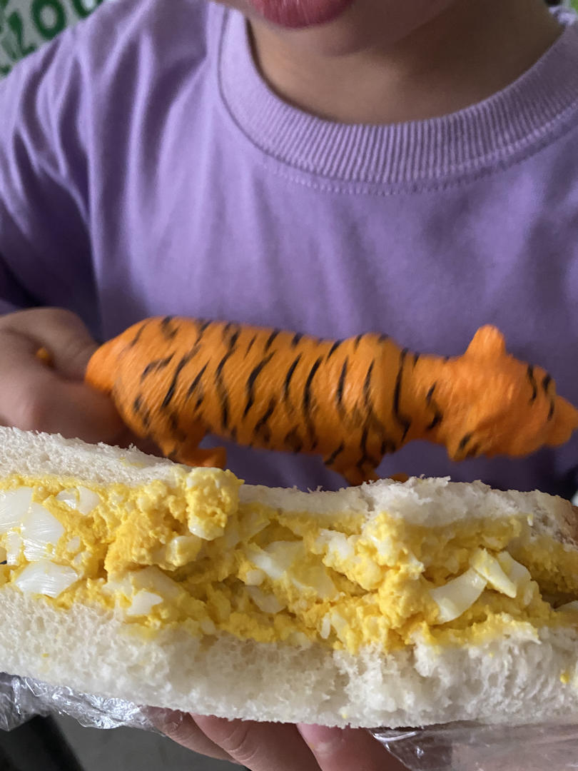 便利店同款❗️蛋黄酱三明治🥪❗️好吃哭～