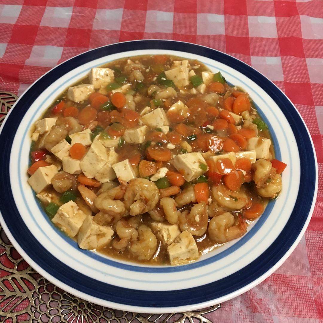 鲜虾豆腐羹