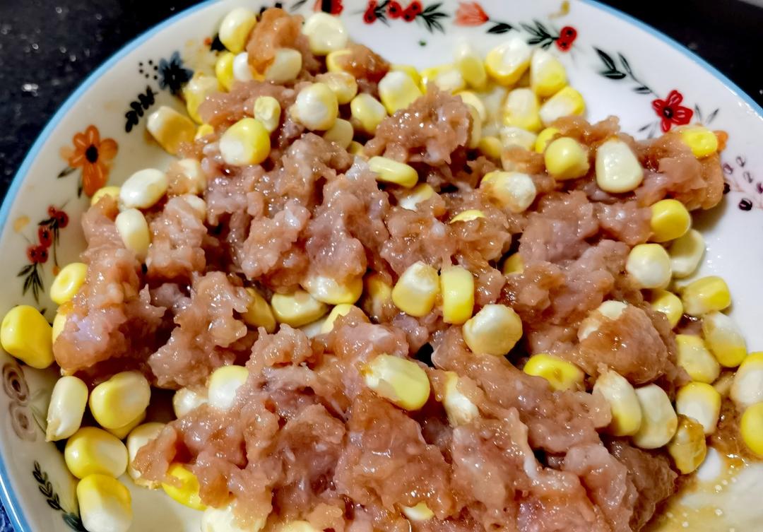 孩子爱吃的蒸肉饼